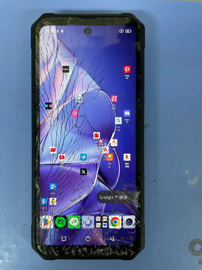 Blackview BL9000 Pro 画面割れ修理